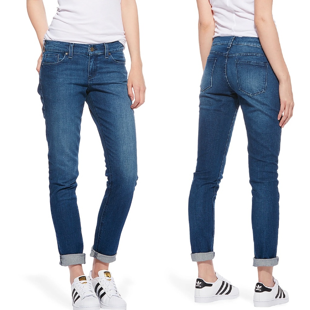 Mott & Bow Slim Straight Boyfriend Jeans - Picture 1 of 12